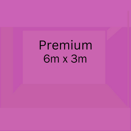 6m x 3m Premium Exhibition Stand (3 open sides)
