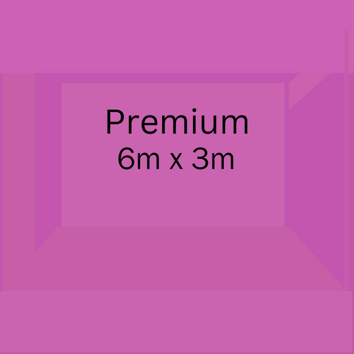 6m x 3m Premium Exhibition Stand (3 open sides)