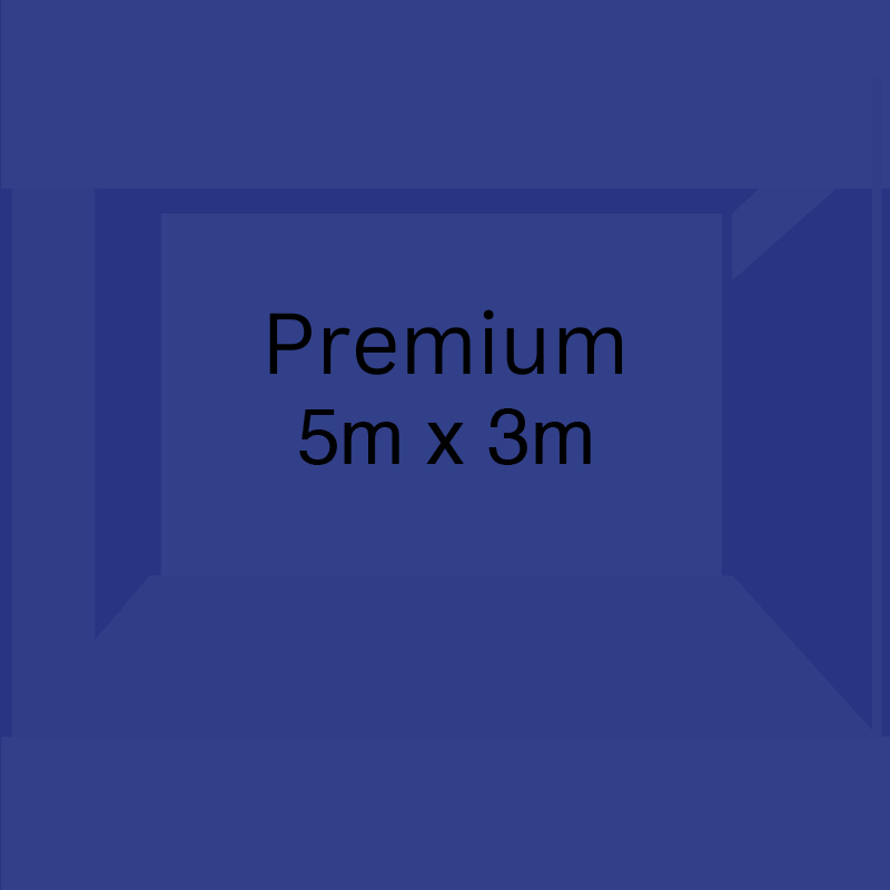 5m x 3m Premium Exhibition Stand (3 open sides)