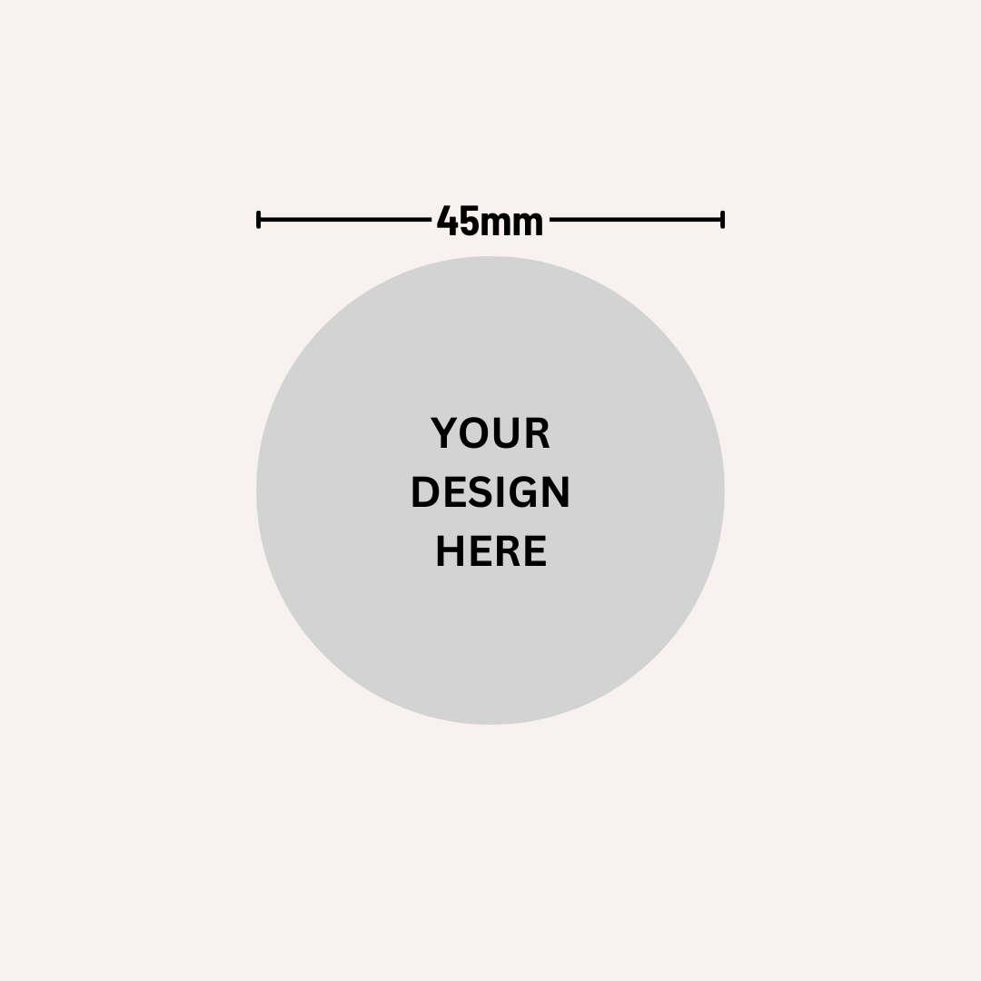 Stickers - 45mm Design/Print
