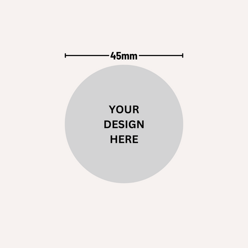 Stickers - 45mm Design/Print