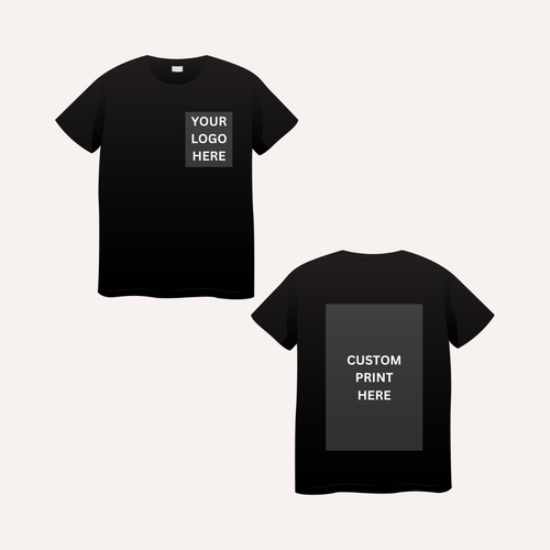 T-Shirt Black - Design/Print