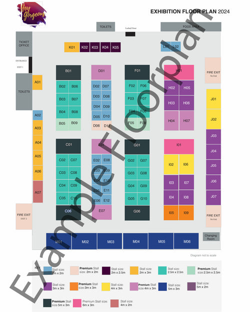 2m x 2.5m Exhibition Stand