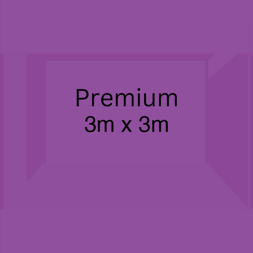 3m x 3m Premium Exhibition Stand (2 open sides)