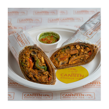 Load image into Gallery viewer, Chilli Chicken Wrap - (Contains: Gluten,Eggs, Nuts, Peanuts, Mustard, Sesame Seeds, Soya, Sulphur Dioxide) - Saturday