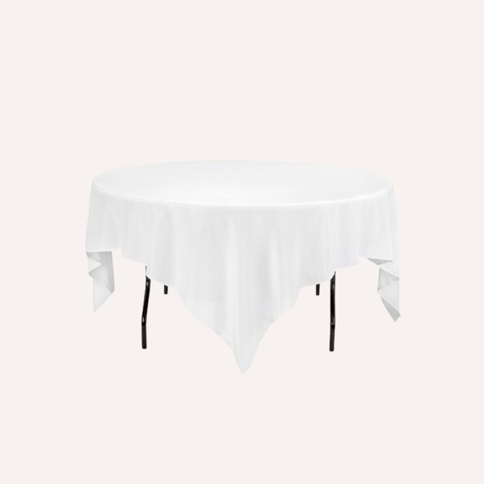 White Table Linen 90x90 - Rental